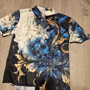 Mens shirts (never worn) size XL, Womens cruise dresses, size 10, worn 1 time